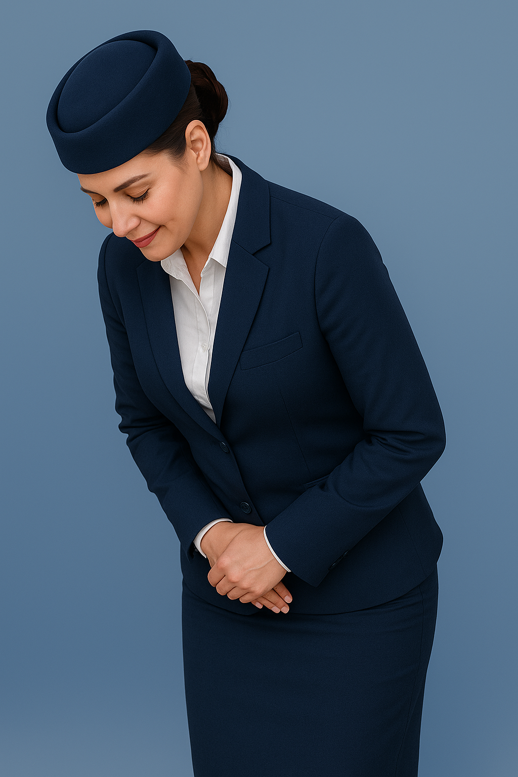 Welcoming Cabin Crew